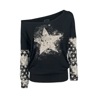 Red By Emp Fast And Loose Long-sleeve Shirt Black