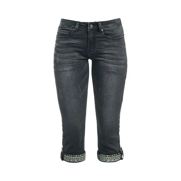 R.E.D. By Emp Shorts - Pick Up The Pieces - 27 Tot 34 - Voor Vrouwen - Zwart thumbnail