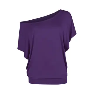 Red By Emp Damen T-Shirt Can You Read My Mind Purple 5XL