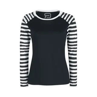 Red By Emp Long Raglan Road Long-sleeve Shirt Black