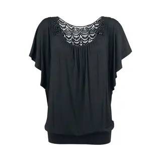 Black Premium By Emp Bat Shirt T-Shirt Schwarz In S