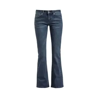 Black Premium By Emp Grace - Dark Blue Jeans With Flare Jeans Blue