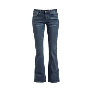 Black Premium By Emp Grace - Dark Blue Jeans With Flare Jeans Blue