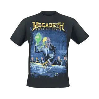 Megadeth Rust In Peace T-Shirt Black