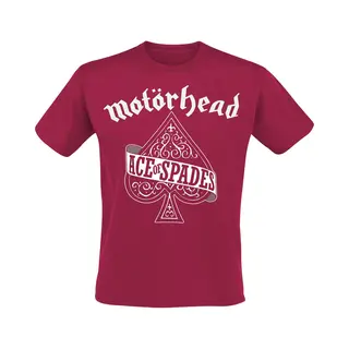 Motörhead Ace Of Spades T-Shirt Red