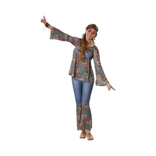 Dressforfun Faschingskostüm Hippie Girl Harmony – Damen – Größe S