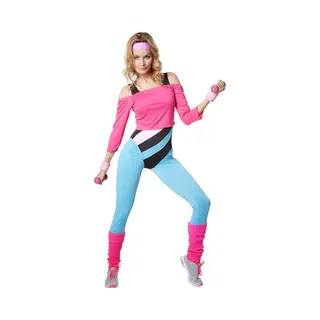 Tectake Women's Aerobics Star Costume | Size, Large
