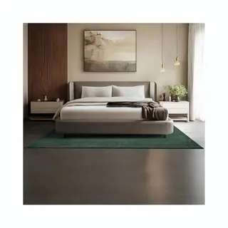 Tectake® Fluffy Rug In Allergy-Friendly Short-Pile Fabric, Durable & Washable Rug With Non-Slip Underside, Soft, Versatile Carpet For Living Room,