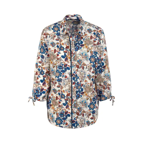 Goldner Blouse Gemengde Kleuren thumbnail