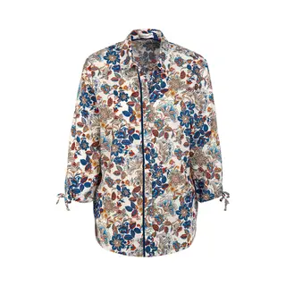 Goldner Blouse Gemengde Kleuren