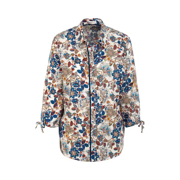 Goldner Blouse Gemengde Kleuren thumbnail