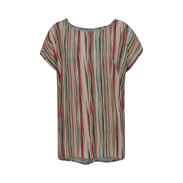Goldner Blouse Beige / Groen / Rood / Zwart thumbnail
