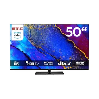 Medion Life Md 850400 Google Tv™, 125, 7 Cm (50'') Ultra Hd, Hdr, Dolby Vision®, Memc, Pvr Ready, Netflix, Amazon Prime Video, Bluetooth®, Dolby