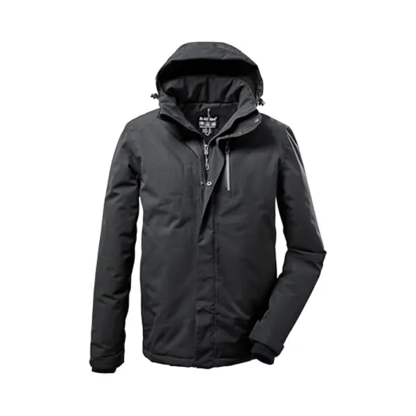 Killtec Outdoorjacke Kow 161 Mn Jckt Wasser- Und Winddichte Funktionsjacke Mit Abnehmbarer Kapuze thumbnail