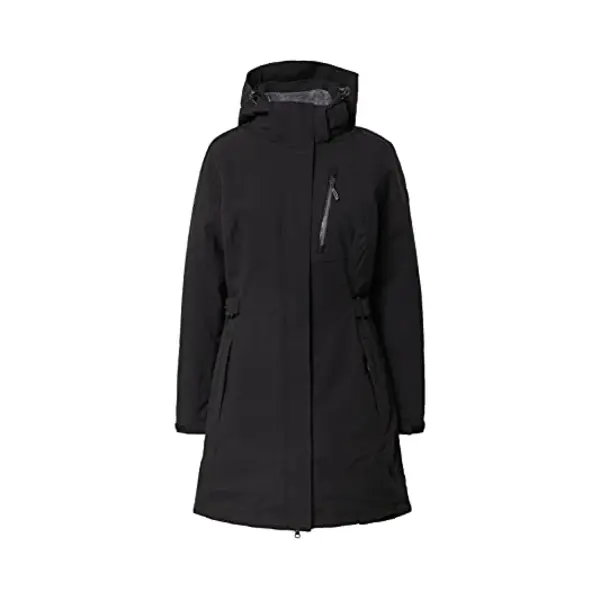 Killtec Damen Parka Funktionsparka Mit Abzippbarer Kapuze Kow 165 Wmn Prk Wasserdicht, Winddicht, Atmungsaktiv 00200-schwarz 42 thumbnail