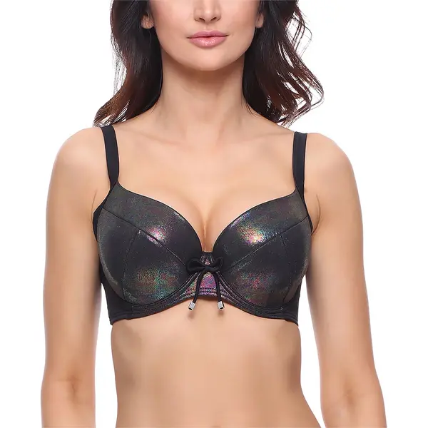 Merry Style Dames Bikinitop – Glossy Zwart – 100B – Ms-Vo-P618 thumbnail