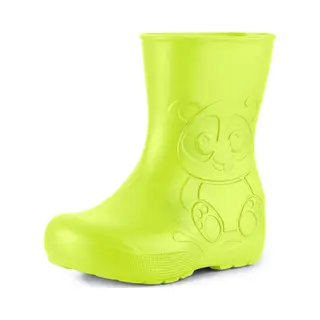 Ladeheid Gummistiefel Kinder Eva Federleichte Regenschuhe Für Jungen Und Mädchen La-Ca-10 (Limone, 24/25 Eu)