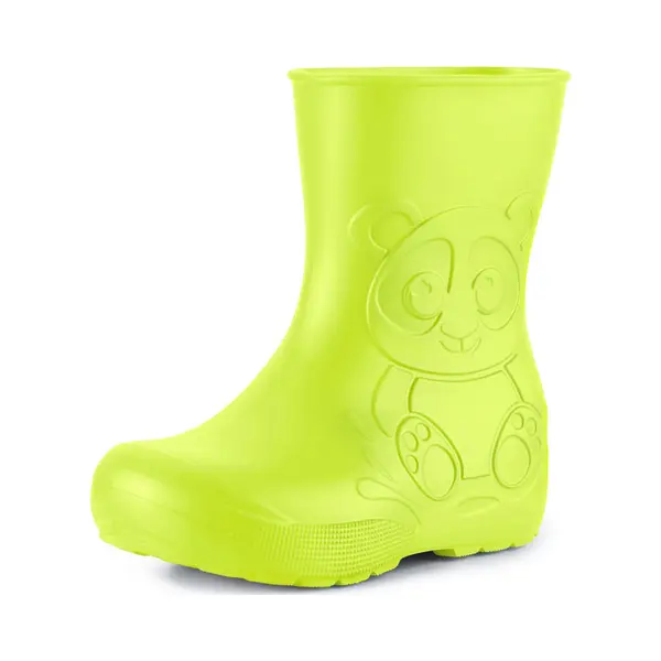 Ladeheid Gummistiefel Kinder Eva Federleichte Regenschuhe Für Jungen Und Mädchen La-Ca-10 (Limone, 24/25 Eu) thumbnail