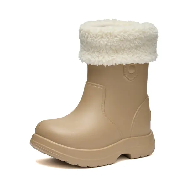 Ladeheid X Camminare Gummistiefel Kinder Aus Leichtem Eva Warm Gefüttert Wasserdicht Und Sicher Geführt Durch Rutschfeste Sohle Ideal Für Kalte thumbnail