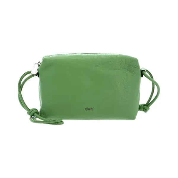 Abro Schoudertas Leather Dalia Crossbody Bag Knotted Big Lime Groene thumbnail