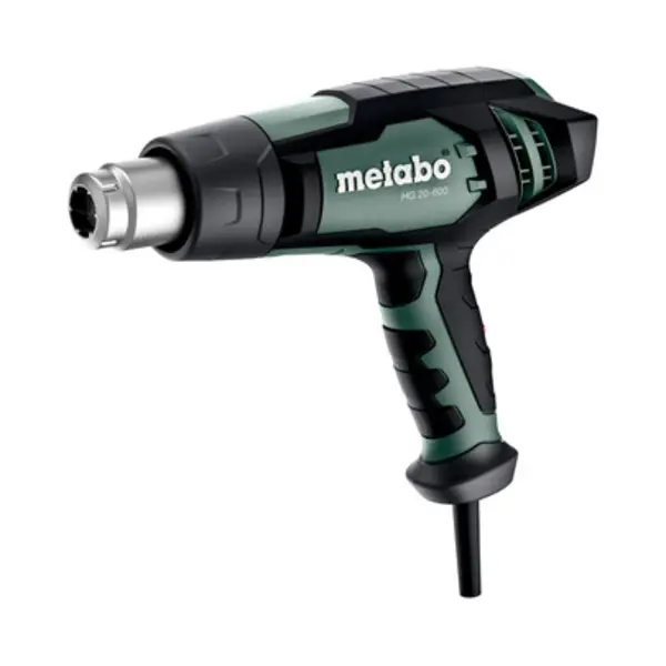 Metabo Hg 20-600 500 l/min 2000 W Schwarz, Grün thumbnail