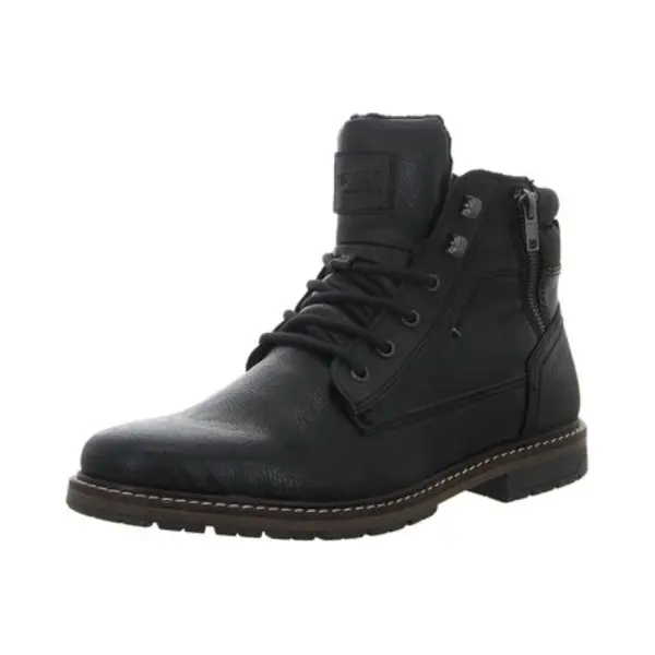 Rieker Heren Veterboot Zwart thumbnail