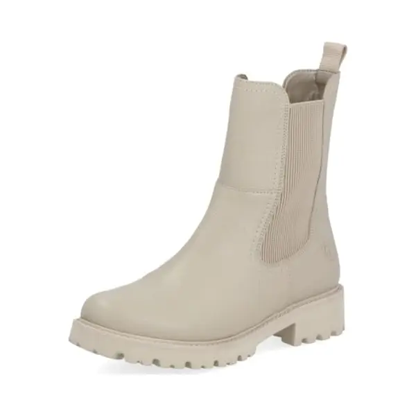 Remonte Damen Schlupfstiefel D8694, Frauen Stiefel, lose Einlage, langschaftstiefel, Winterstiefel, Winterschuhe, uebergangsstiefel, beige (60), 36 Eu thumbnail