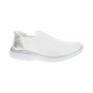 Rieker, Damen, Halbschuhe, M5072 80 Shoes, Weiss, (37)