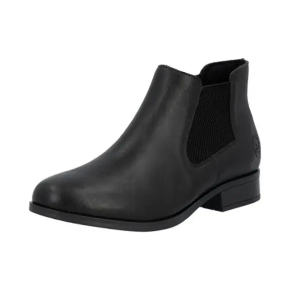 Rieker Damen Klassische Stiefeletten 77050, Frauen Stiefeletten, Lose Einlage, Kurzstiefel, uebergangsschuhe, schwarz (00), 37 Eu / 4 Uk thumbnail