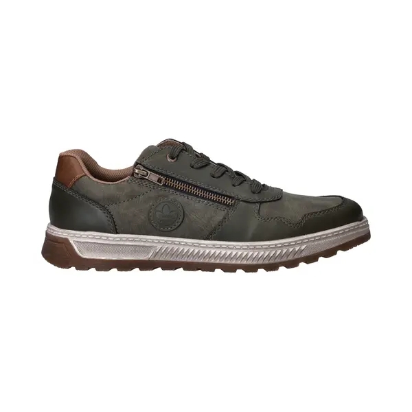 Rieker Sneaker Freizeitschuh, Halbschuh, Schnürschuh Mit Kontrastbesatz thumbnail