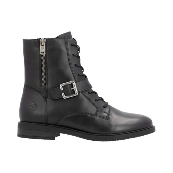 Remonte Damen Chelsea Boots D1U70, Frauen Stiefeletten, lose Einlage, uebergangsschuhe, uebergangsstiefel, Schlupfstiefel, flach, Stiefel, schwarz thumbnail