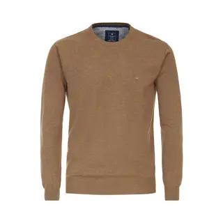 Redmond - Herren Pullover Mit Rundhals-Ausschnitt (500), Größe, Xl, Farbe, Camel (303)