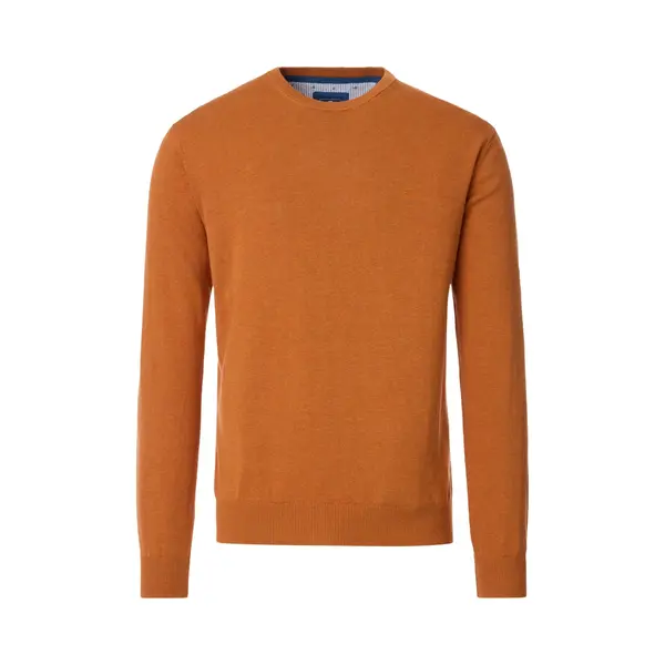 Redmond - Herren Pullover Mit Rundhals-Ausschnitt (500), Größe, 4XL, Farbe, Orange(23) thumbnail