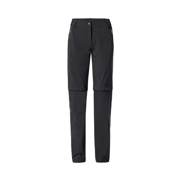 Vaude Wanderhose Damen Zip-Off Farley Stretch Iii, Wasserdichte Outdoorhose Stretch, Atmungsaktive Trekkinghose Mit Gummizug, Komfortabel, Winddicht & thumbnail