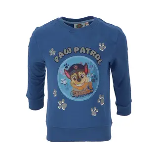 Paw Patrol Hologram Sweater - Maat 122/128 - Katoen - Blauw Jongens