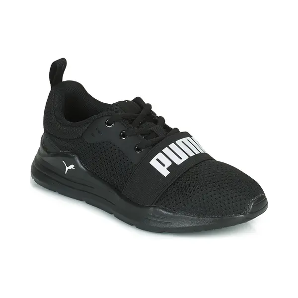 Puma Unisex Kids Puma Wired Run Ps Sneakers, Puma Black-Puma White, 10 Uk thumbnail