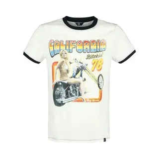 King Kerosin California T-Shirt Black White