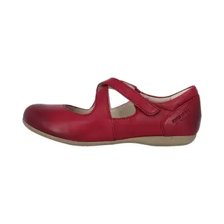Josef Seibel Damen Klassische Ballerinas Fiona 72, Weite G (Normal), Ballerina-Schuhe, Ballett-Schuhe, Ballet-Flats, Berry, 41 Eu