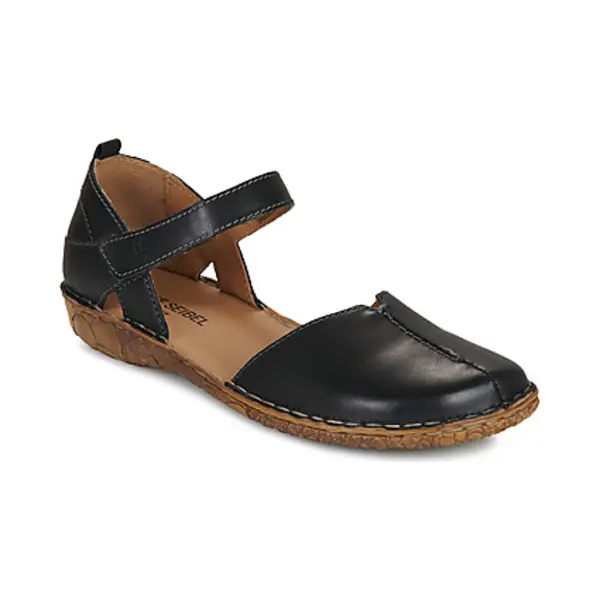 Josef Seibel Damen Klassische Sandalen Rosalie 42, Weite G (Normal), Sandaletten, klettsandalen, bequem, Sommerschuhe, schwarz, 36 Eu thumbnail