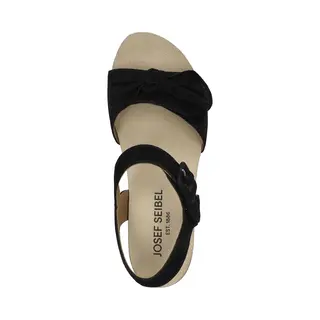 Josef Seibel - Grace 11 - Sandalen Met HakDames Sandalen - Kleur, Zwart - Maat, 39