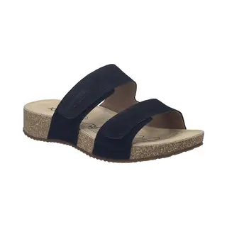 Josef Seibel - Dames Slippers - Klittenband Verstelbaar - Tonga 71 78571 380 100 - Zwart - Maat 37