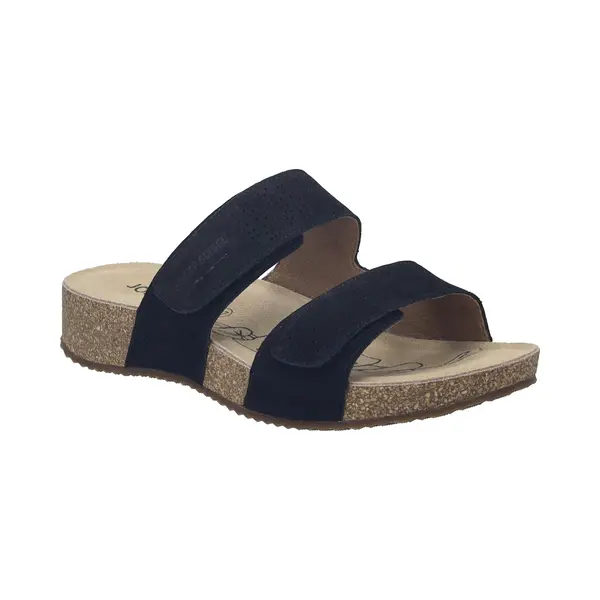 Josef Seibel - Dames Slippers - Klittenband Verstelbaar - Tonga 71 78571 380 100 - Zwart - Maat 38 thumbnail