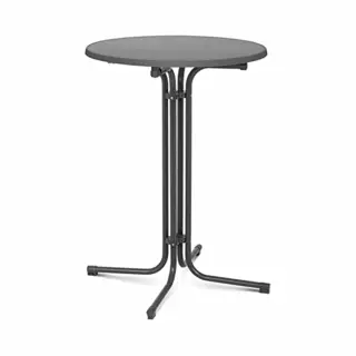 Royal Catering - Stehtisch Klappbar Bistrotisch Bistro Tisch Bartisch Gastro Rund Ø 80 Cm Grau