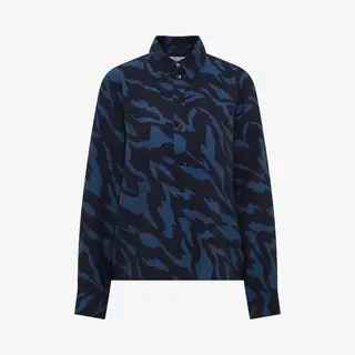Langarm-Bluse Damen Cecil Aop Softwave