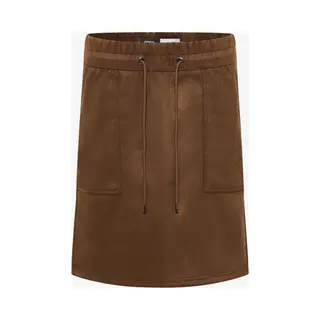 Vrouwen Suede Rok Cecil Look