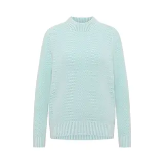 Pullover Mit Rundhalsausschnitt Damen Cecil Jacquard Turtle