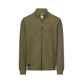 Camel Active Herren Sweatjacke Mit Verstellbarem Tunnelzug Olivgrün, Menswear-L