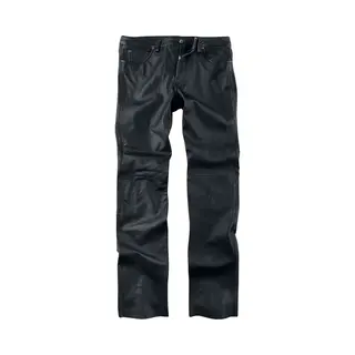Mauritius GBJeans Lntv Leather Trousers Black