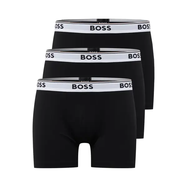 Boss Boxershorts 'Power' Lichtgrijs / Zwart / Wit thumbnail