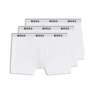 Boss Boxershorts 'Power' Bruin / Zilvergrijs / Zwart / Wit